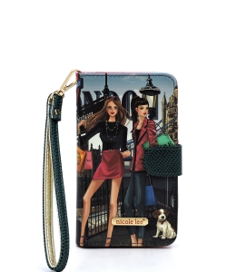 Nicole Lee Printed Universal Cellphone Case HP6617PP WOW